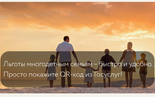 Услуги для многодетных семей